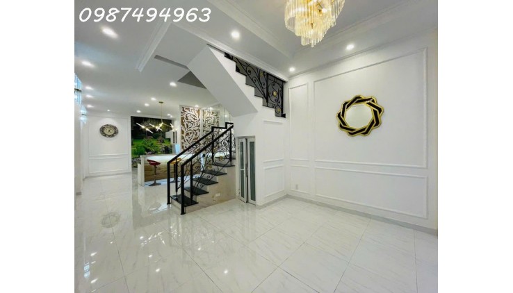 Q3 CMT8 NGAY CV LÊ THỊ RIÊNG 10 PHÚT ĐẾN SÂN BAY 5 PHÚT ĐẾN Q1, KHU AN NINH DÂN TRÍ CAO 4X16M 3 TẦNG 3PN HẺM 6M 13.xT